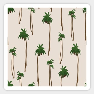 Abstract palm tree pattern Sticker